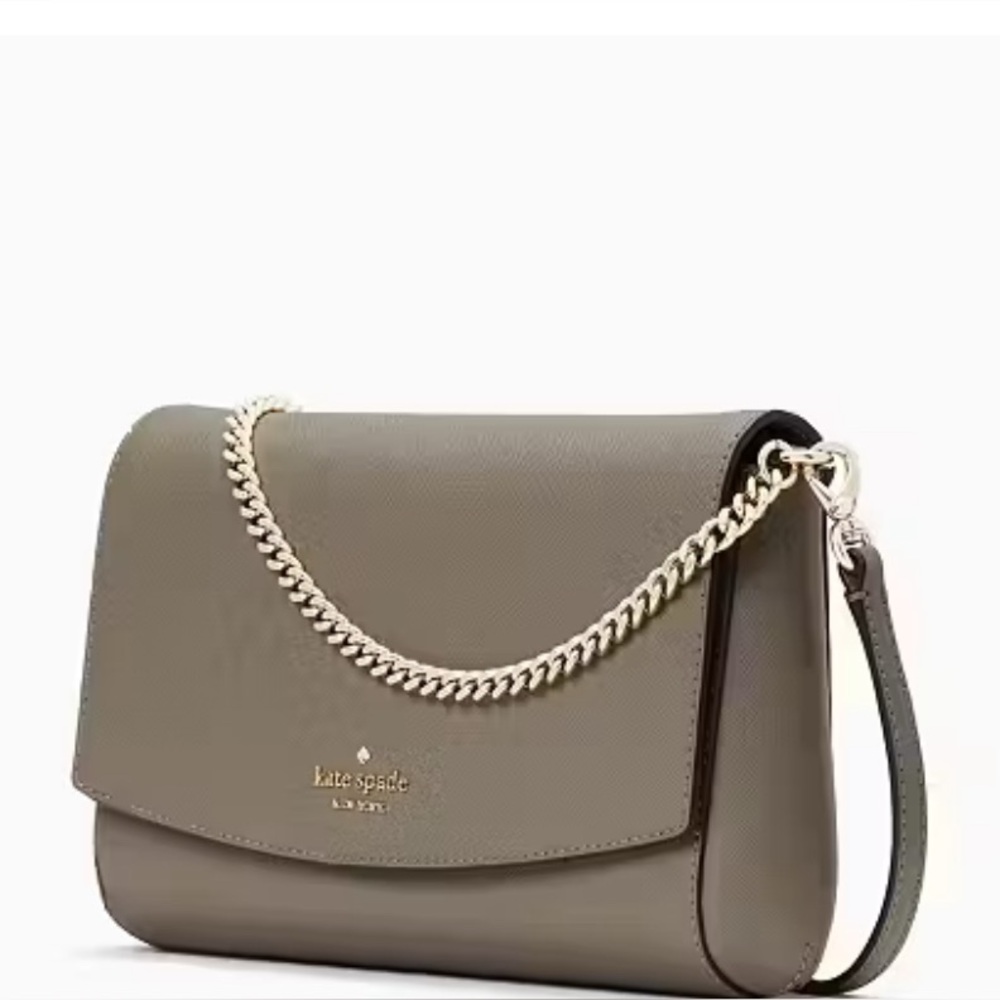 Kate Spade Laurel Way Greer Crossbody Bag in Thunder Cloud